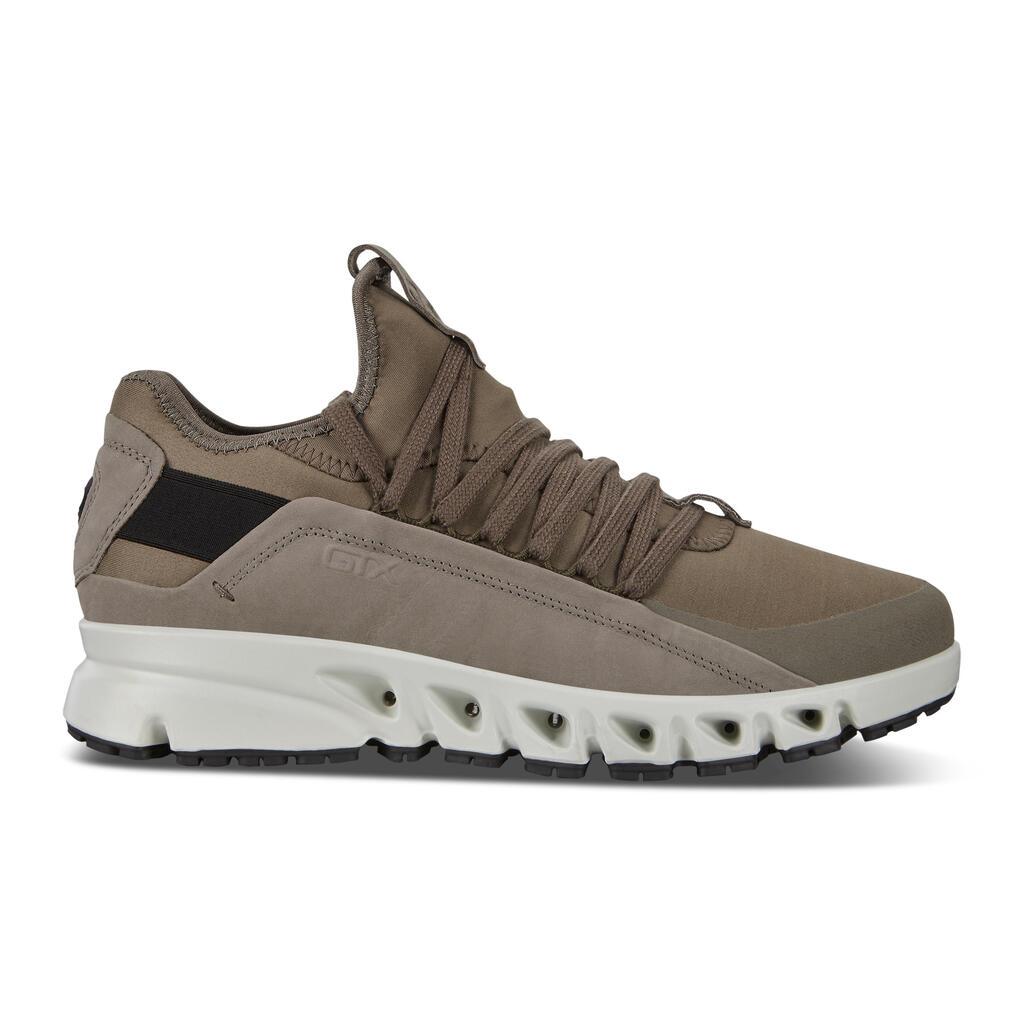 Ecco Multi-Vent Outdoor Gore Tex Shoe Mens Sneakers Grey Sales - India SXO-760581
